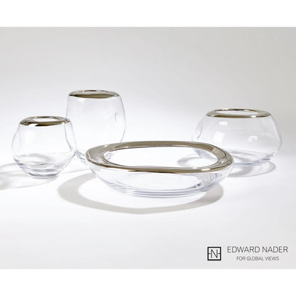 Organic Formed Bowl by Global Views. Made from unique in a eclectic & global style.