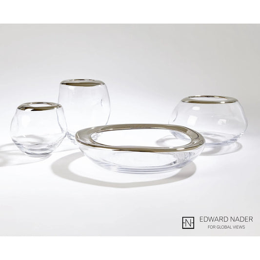 Organic Formed Bowl by Global Views. Made from unique in a eclectic & global style.