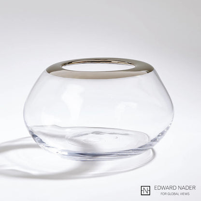 Organic Formed Vase by Global Views. Made from unique in a eclectic & global style.