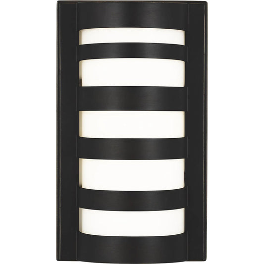 Rebay Small LED Outdoor Wall Lantern by Visual Comfort & Co.. Made from aluminum in a unique style.