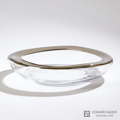 Organic Formed Bowl by Global Views. Made from unique in a eclectic & global style.