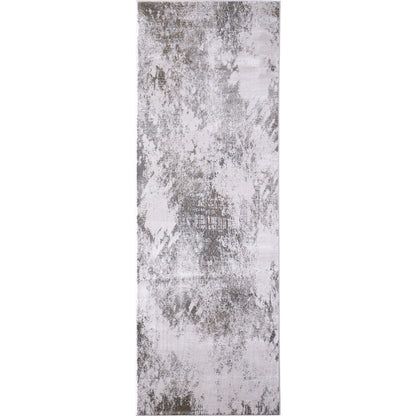 Waldor Rug - 73539NDF by Feizy in gray, silver, taupe. Made from polypropylene, polyester in a unique style.