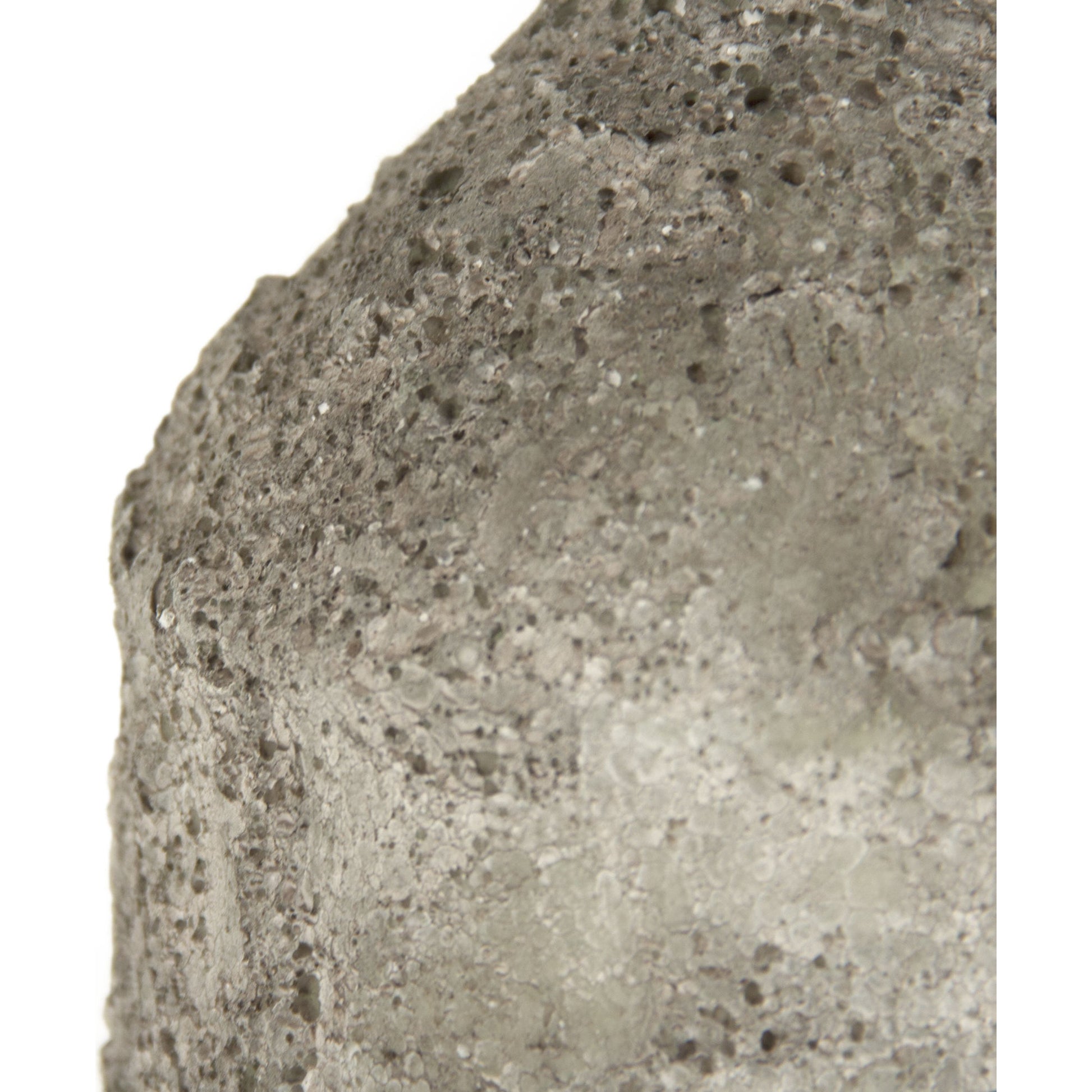 Round Pitcher in Grey by Zentique in gray and polyresin. Made from polyresin in a cottage & farmhouse style.