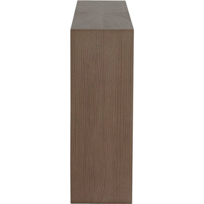 Arches Console by Global Views in nutmeg. Made from mahogany in a transitional style.