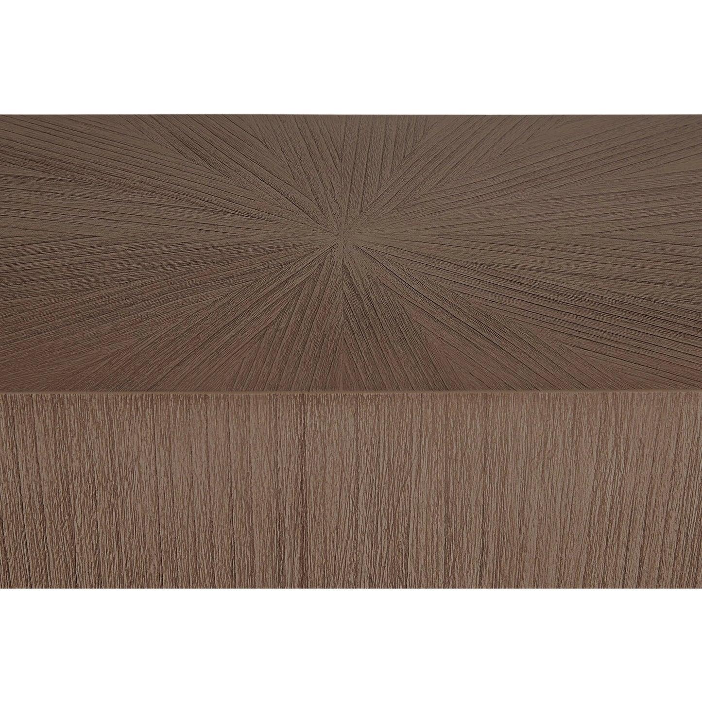 005 SI-2323080 | Closeup | Arches Console by Global Views in nutmeg. Made from mahogany in a transitional style.