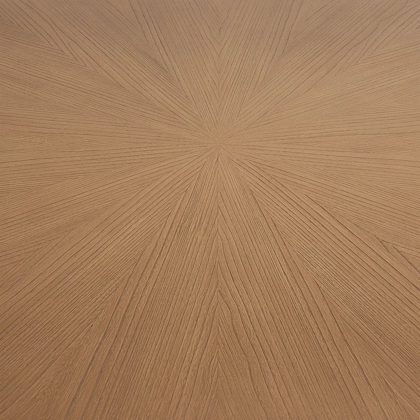 005 SI-2324030 | Closeup | Oculus Dining Table by Global Views in nutmeg and mahogany. Made from unique in a transitional style.