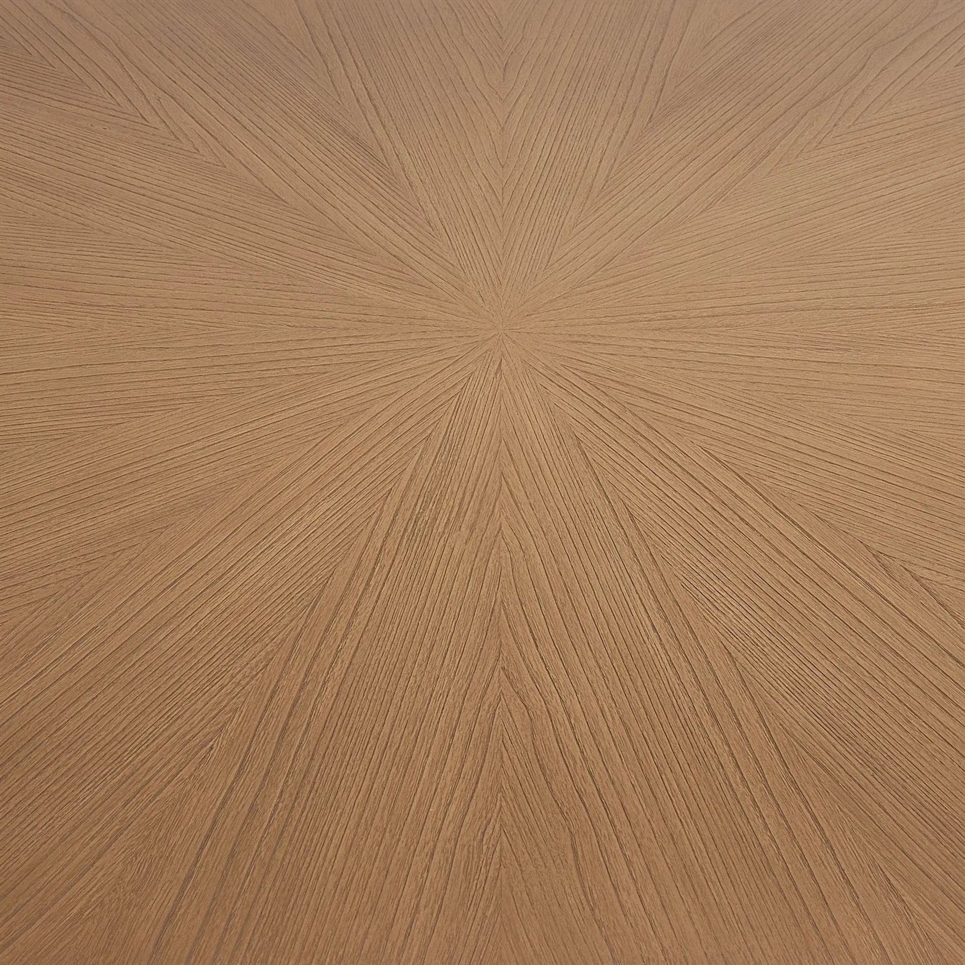 Oculus Dining Table by Global Views in nutmeg and mahogany. Made from unique in a transitional style.