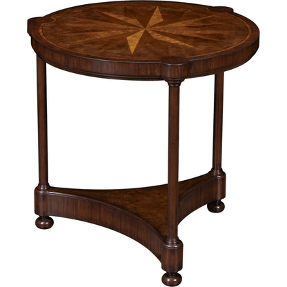 Cameron Side Table Round by Maitland-Smith. Made from unique in a unique style.