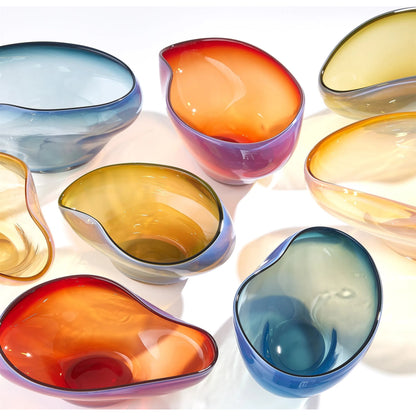 Harmony Bowl by Global Views. Made from art glass in a eclectic & global style.