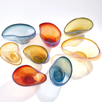 Harmony Bowl by Global Views. Made from art glass in a eclectic & global style.