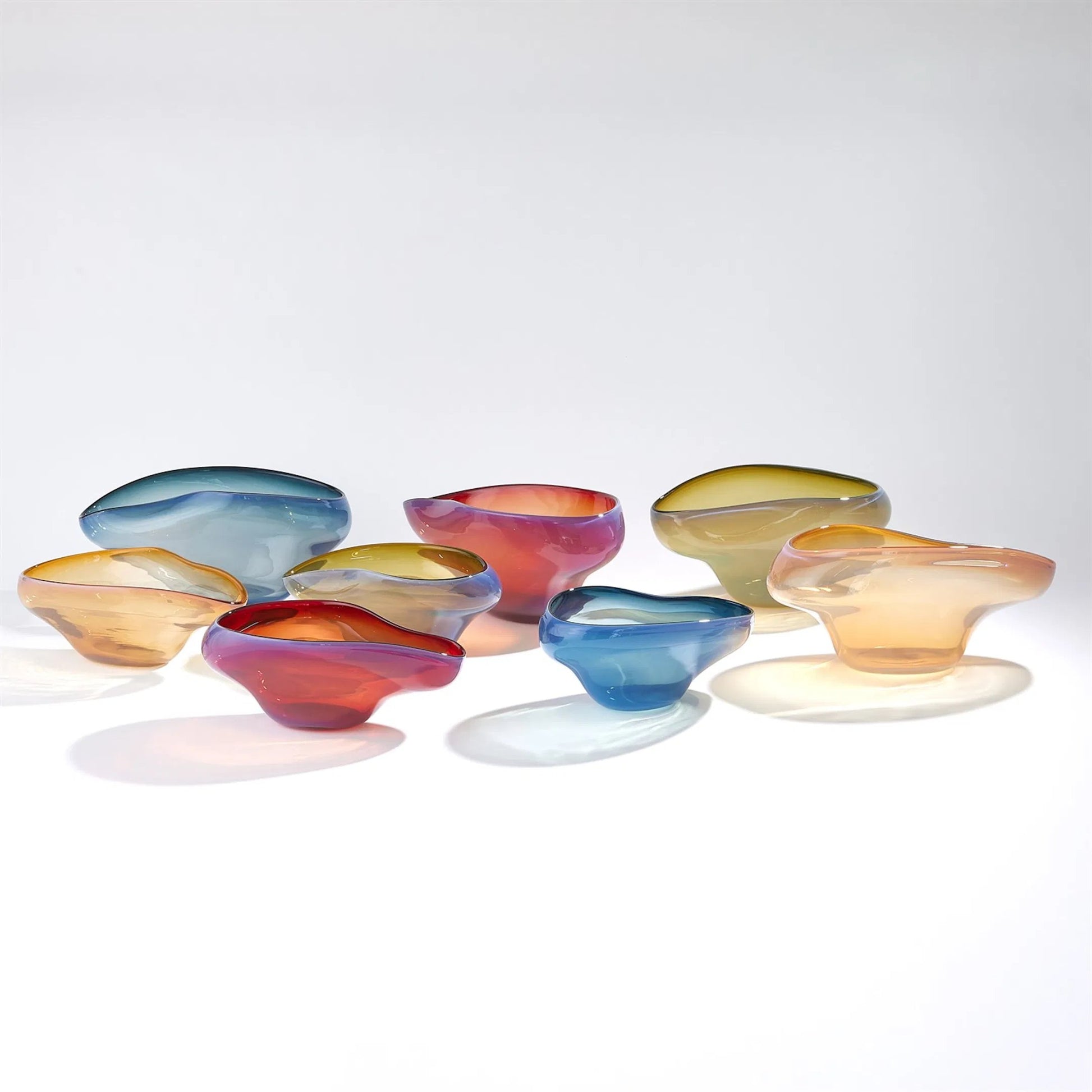 Harmony Bowl by Global Views. Made from art glass in a eclectic & global style.