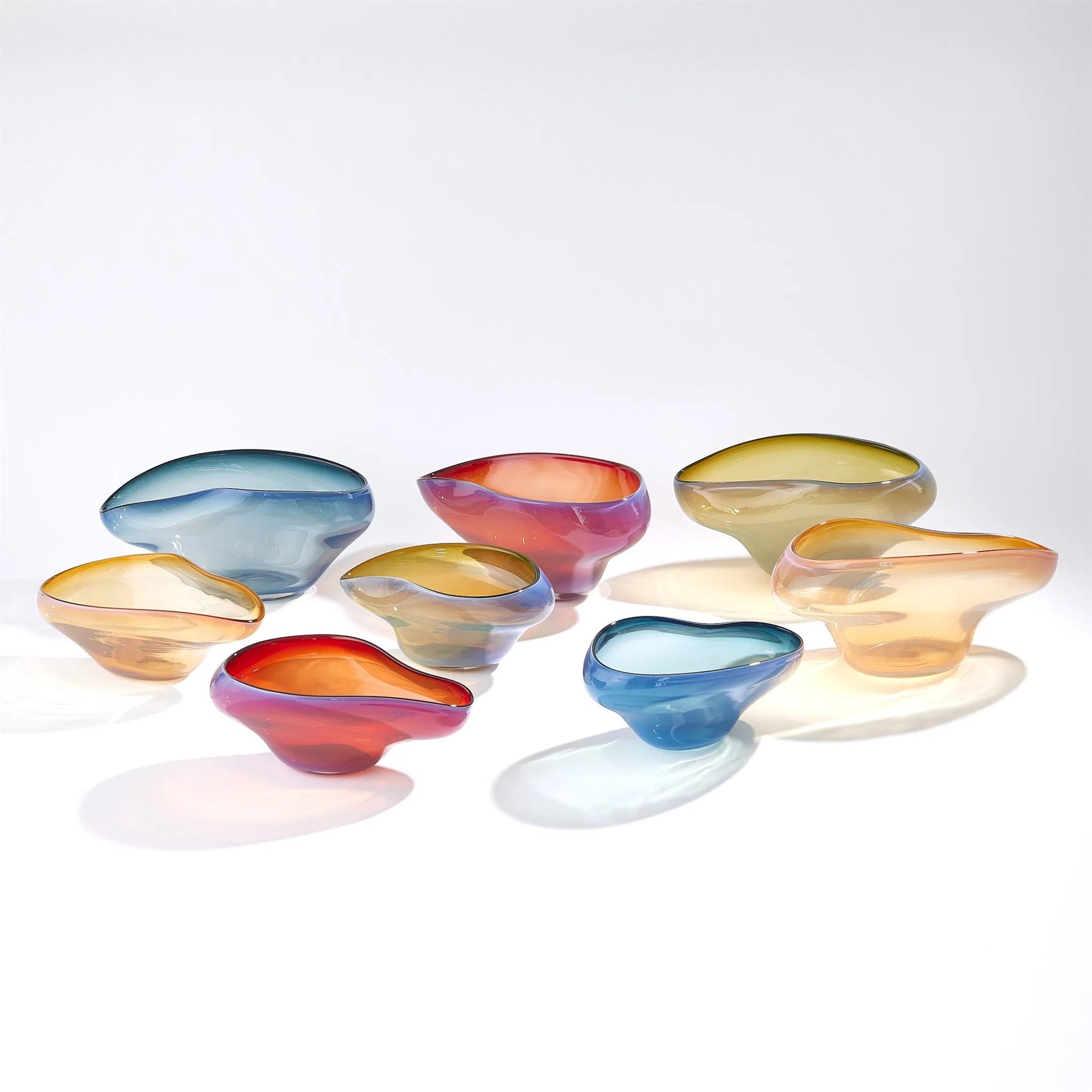 Harmony Bowl by Global Views. Made from art glass in a eclectic & global style.