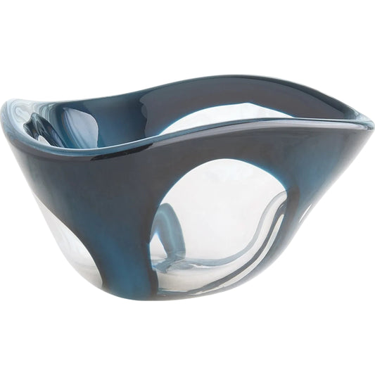 Enigma Bowl by Global Views in clear. Made from unique in a unique style.