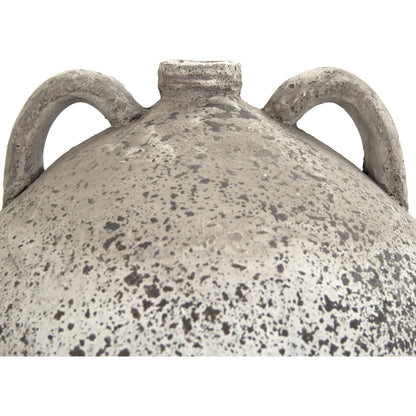 Terracotta Jar by Zentique in gray. Made from terracotta in a cottage & farmhouse style.