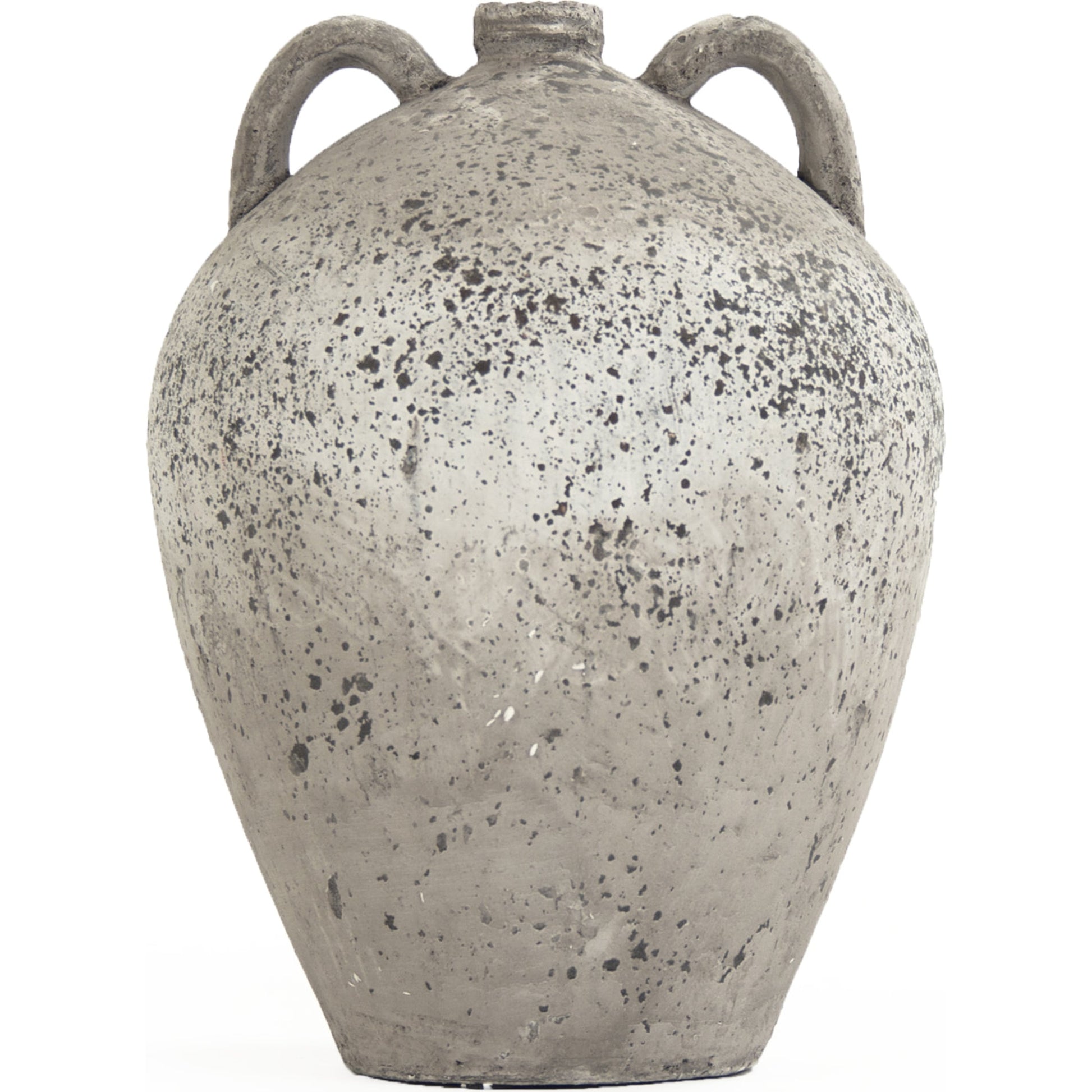 Terracotta Jar by Zentique in gray. Made from terracotta in a cottage & farmhouse style.