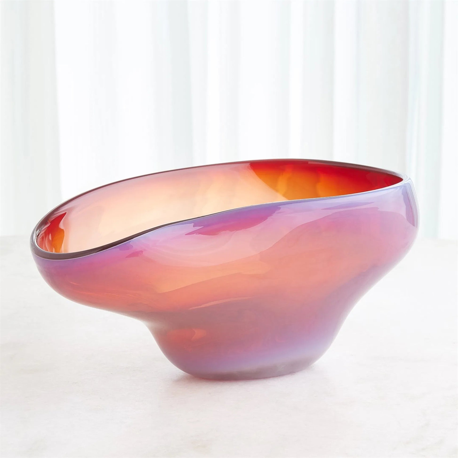 Harmony Bowl by Global Views. Made from art glass in a eclectic & global style.