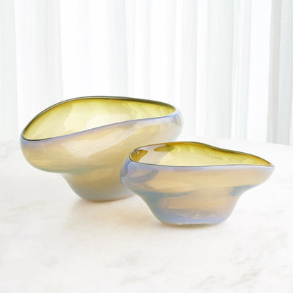 Harmony Bowl by Global Views. Made from art glass in a eclectic & global style.