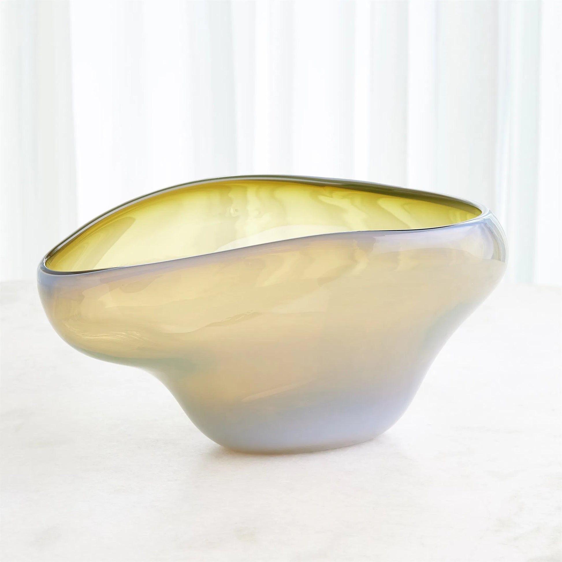 Harmony Bowl by Global Views. Made from art glass in a eclectic & global style.