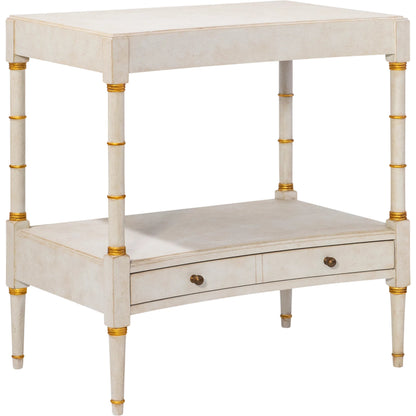 Isabella Nightstand by Maitland-Smith. Made from unique in a unique style.