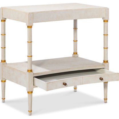 Isabella Nightstand by Maitland-Smith. Made from unique in a unique style.