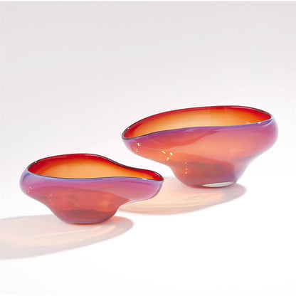 Harmony Bowl by Global Views. Made from art glass in a eclectic & global style.