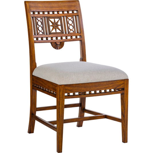Dahlia Side Chair by Maitland-Smith. Made from unique in a unique style.
