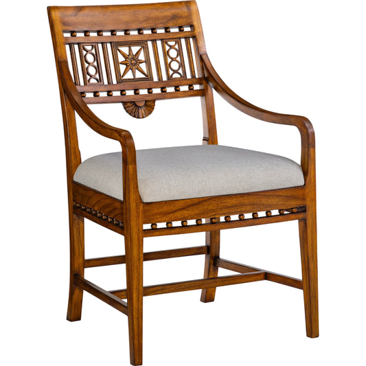 Dahlia Arm Chair by Maitland-Smith. Made from unique in a unique style.