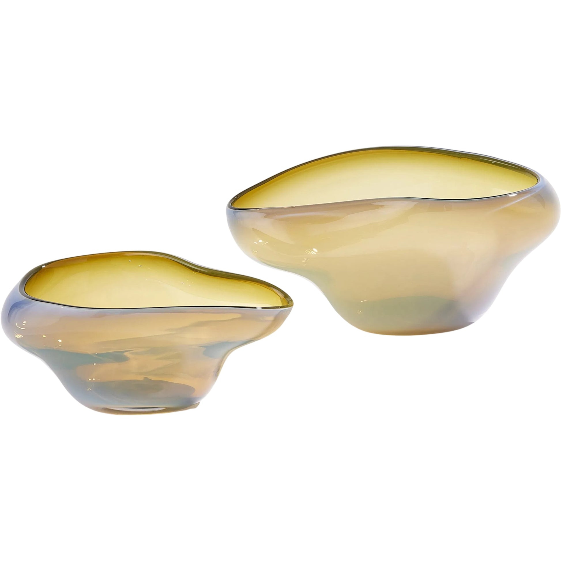 Harmony Bowl by Global Views. Made from art glass in a eclectic & global style.