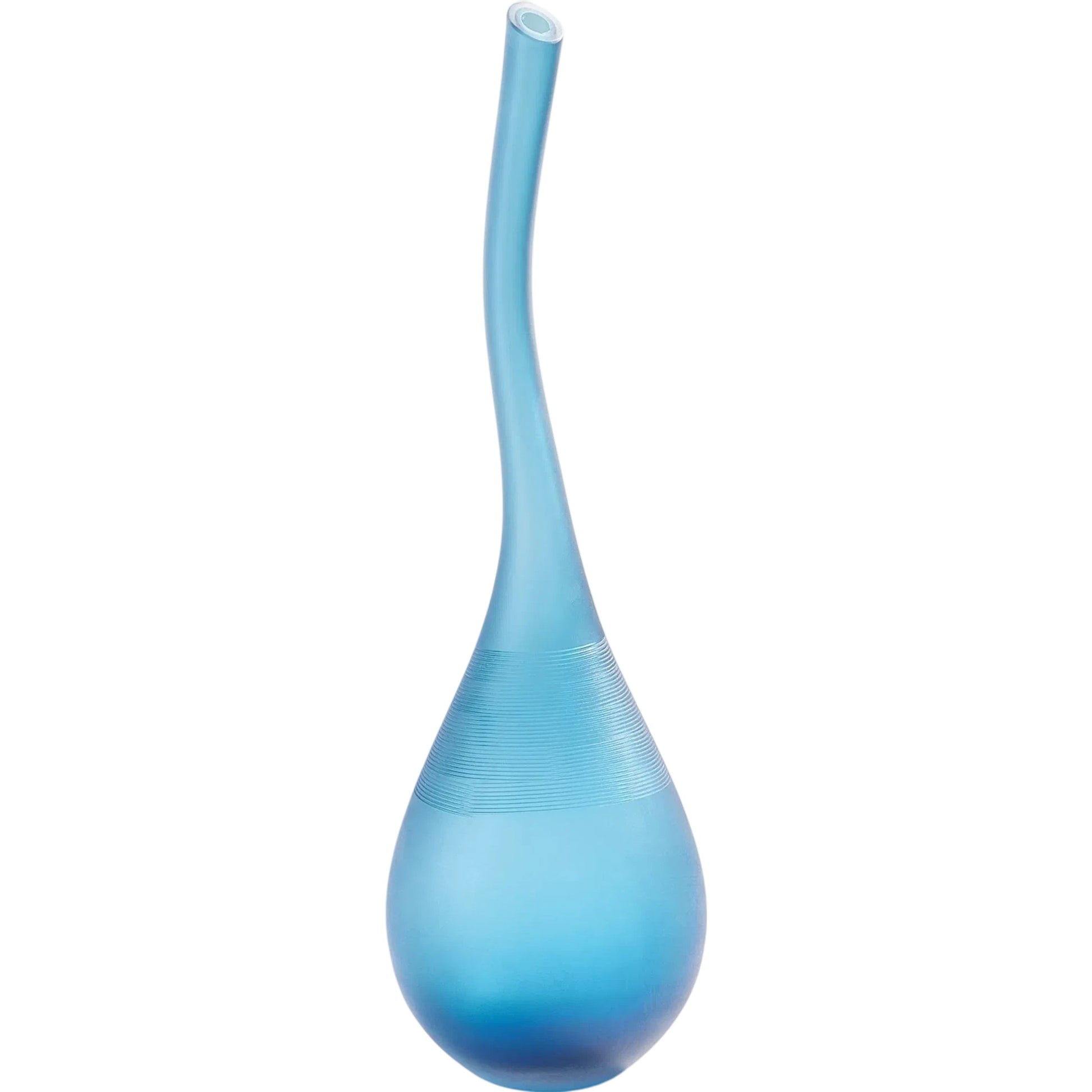Curvature Bottle by Global Views. Made from art glass in a eclectic & global style.