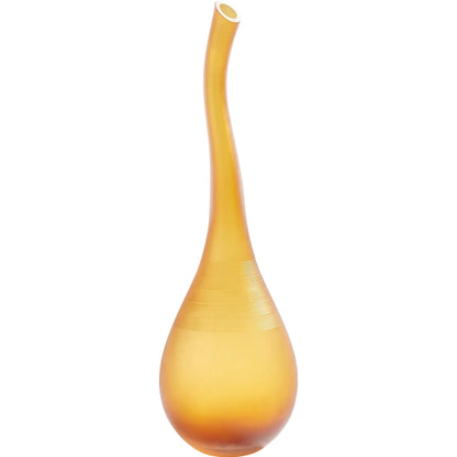 Curvature Bottle by Global Views. Made from art glass in a eclectic & global style.