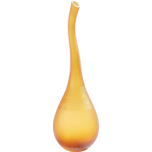 Curvature Bottle by Global Views. Made from art glass in a eclectic & global style.