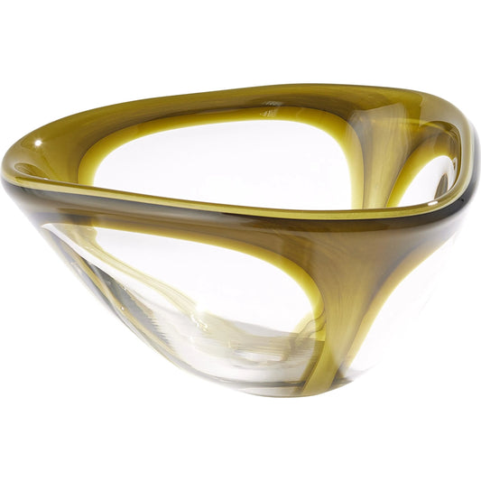 Enigma Bowl by Global Views. Made from art glass in a eclectic & global style.