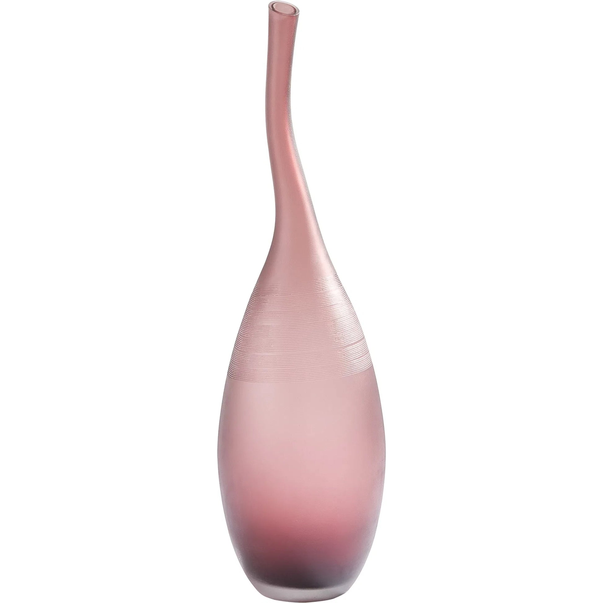 Curvature Bottle by Global Views. Made from art glass in a eclectic & global style.