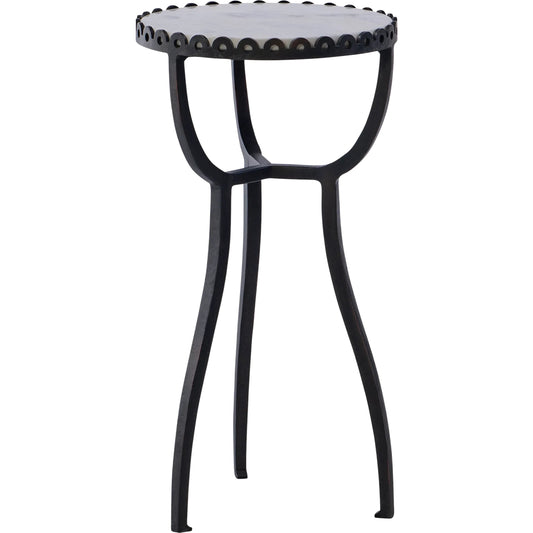 Bjork Side Table by Maitland-Smith. Made from unique in a unique style.