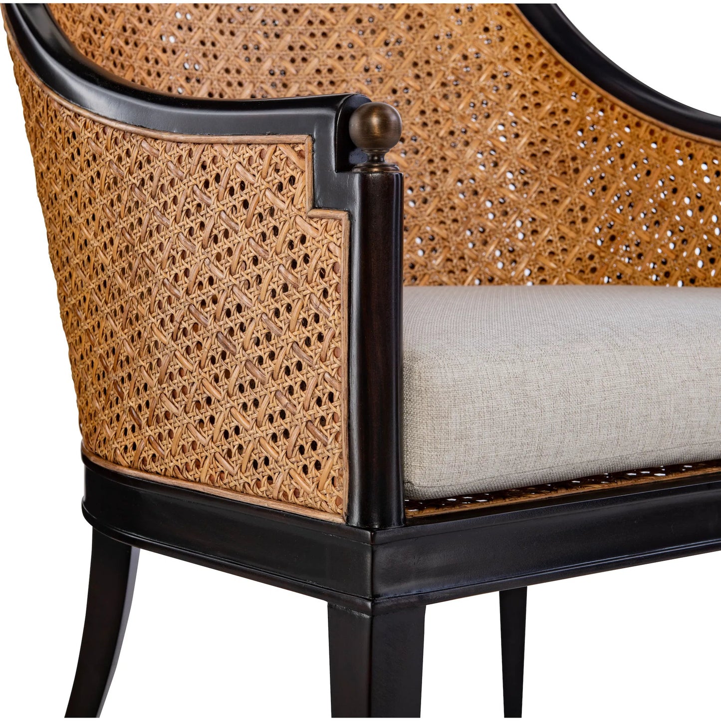 003 SI-2536779 | Closeup | Kelsey Accent Chair by Maitland-Smith. Made from unique in a unique style.