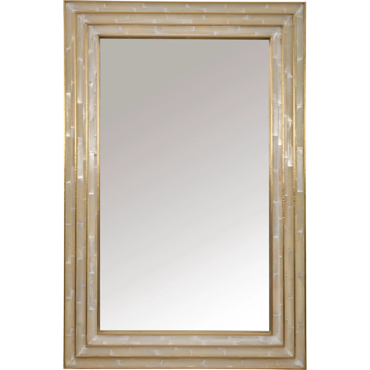 001 SI-2441050 | Primary Silo | Selene Mirror by Maitland-Smith in selenite, brass. Made from unique in a unique style.