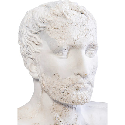 Young Emperor Bust by Maitland-Smith. Made from unique in a unique style.