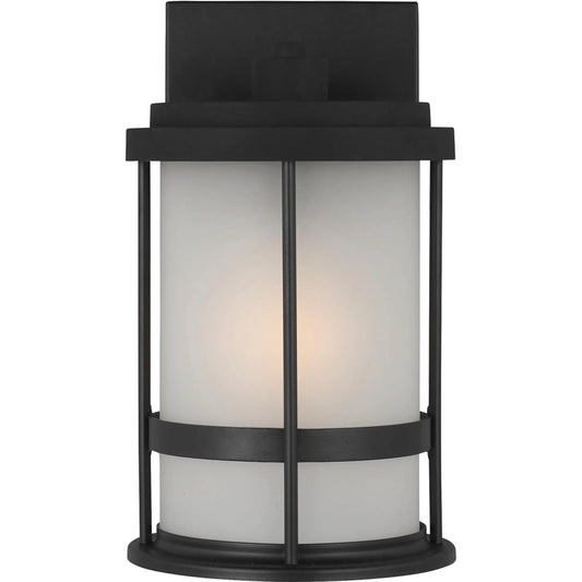Wilburn Small One Light Outdoor Wall Lantern by Visual Comfort & Co.. Made from aluminum in a unique style.