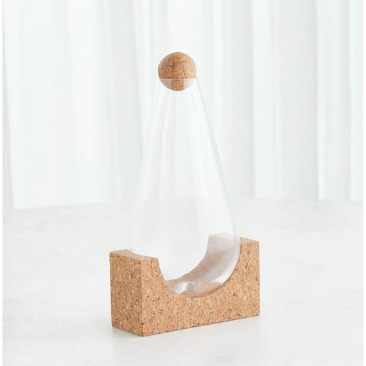 Meriel Decanter by Global Views in clear. Made from unique in a transitional style.