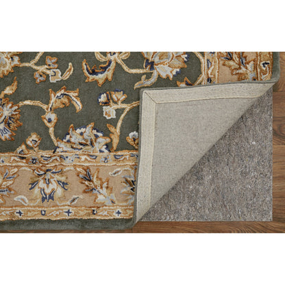 Prescott Traditional & Botanical Rug - 8939F by Feizy. Made from viscose, wool in a unique style.