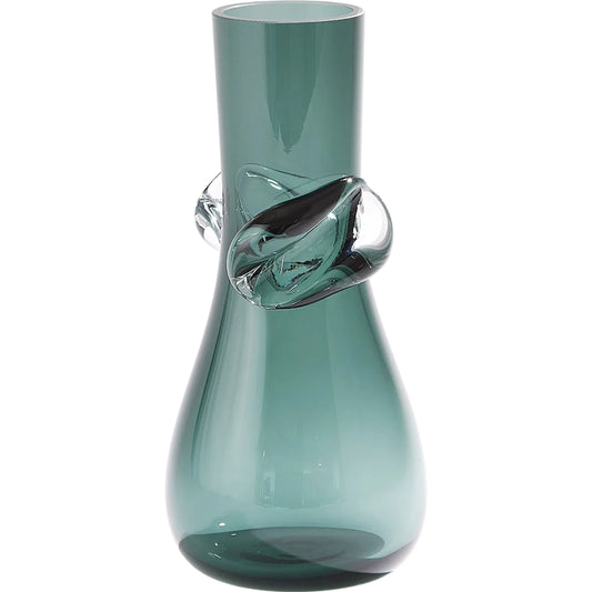 Knot Vase by Global Views. Made from soda lime glass in a eclectic & global style.
