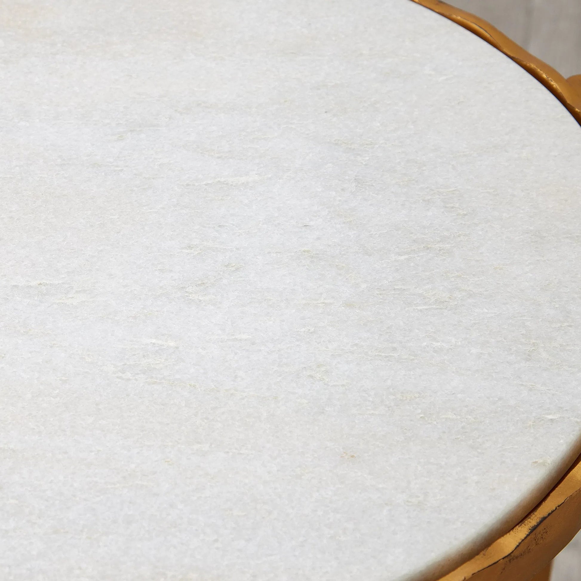 Circle/Square Side Table by Global Views. Made from iron, granite in a modern style.