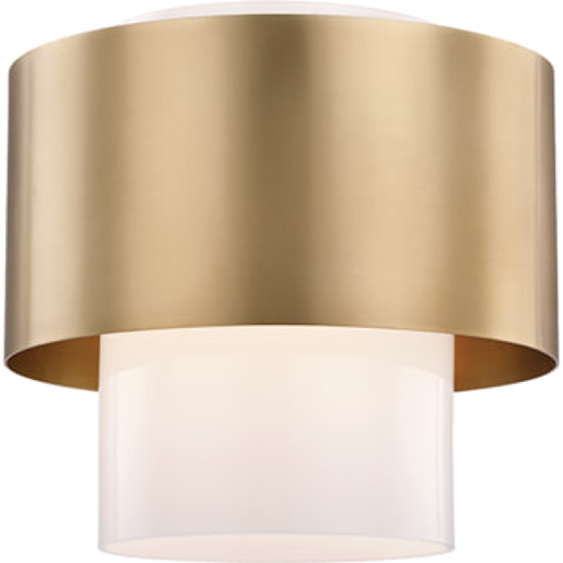 Corinth Flush Mount by Hudson Valley. Made from steel in a modern style.