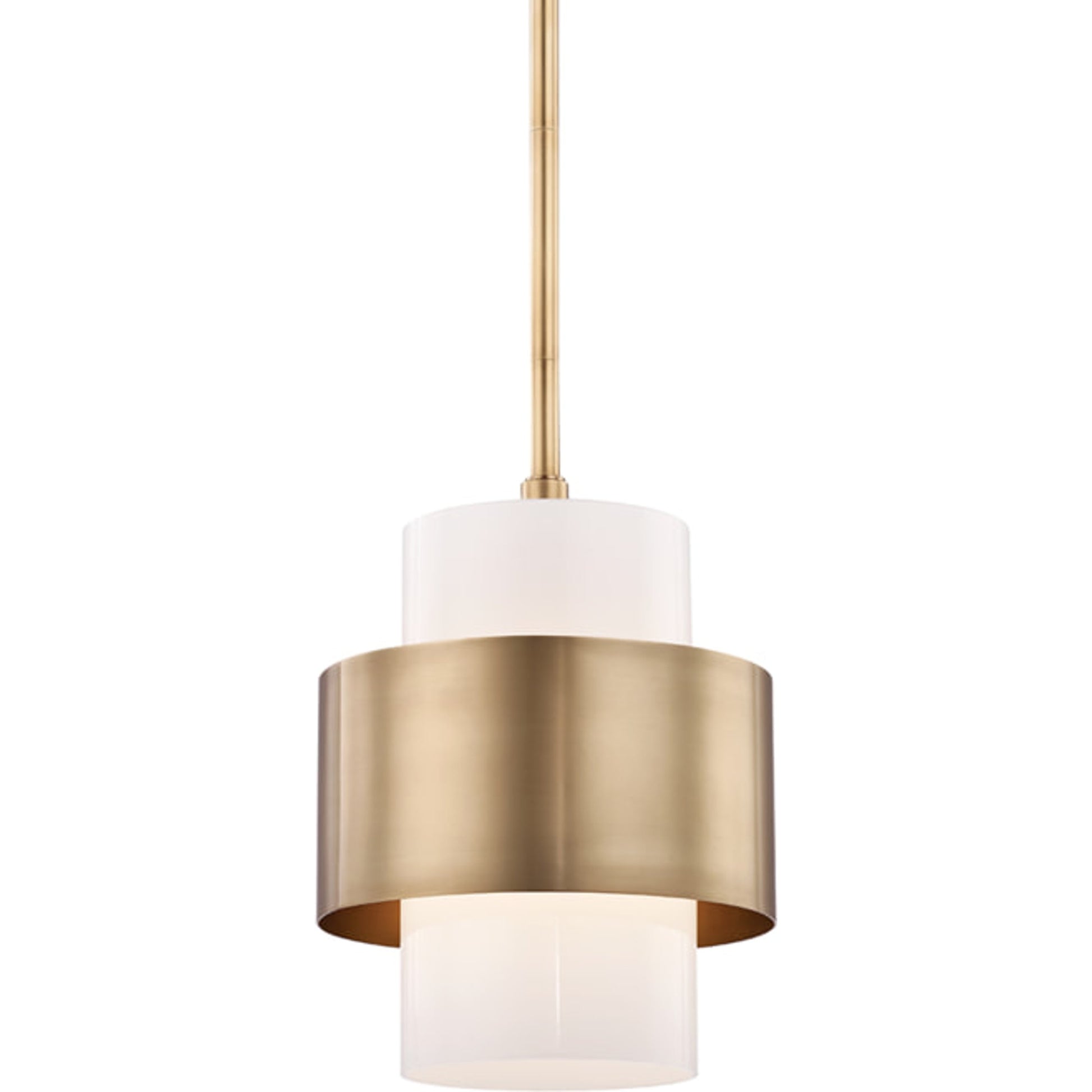 Corinth Pendant by Hudson Valley. Made from steel in a modern style.