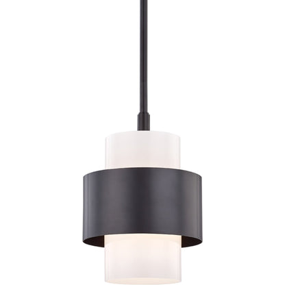 Corinth Pendant by Hudson Valley. Made from steel in a modern style.