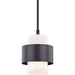 Corinth Pendant by Hudson Valley. Made from steel in a modern style.