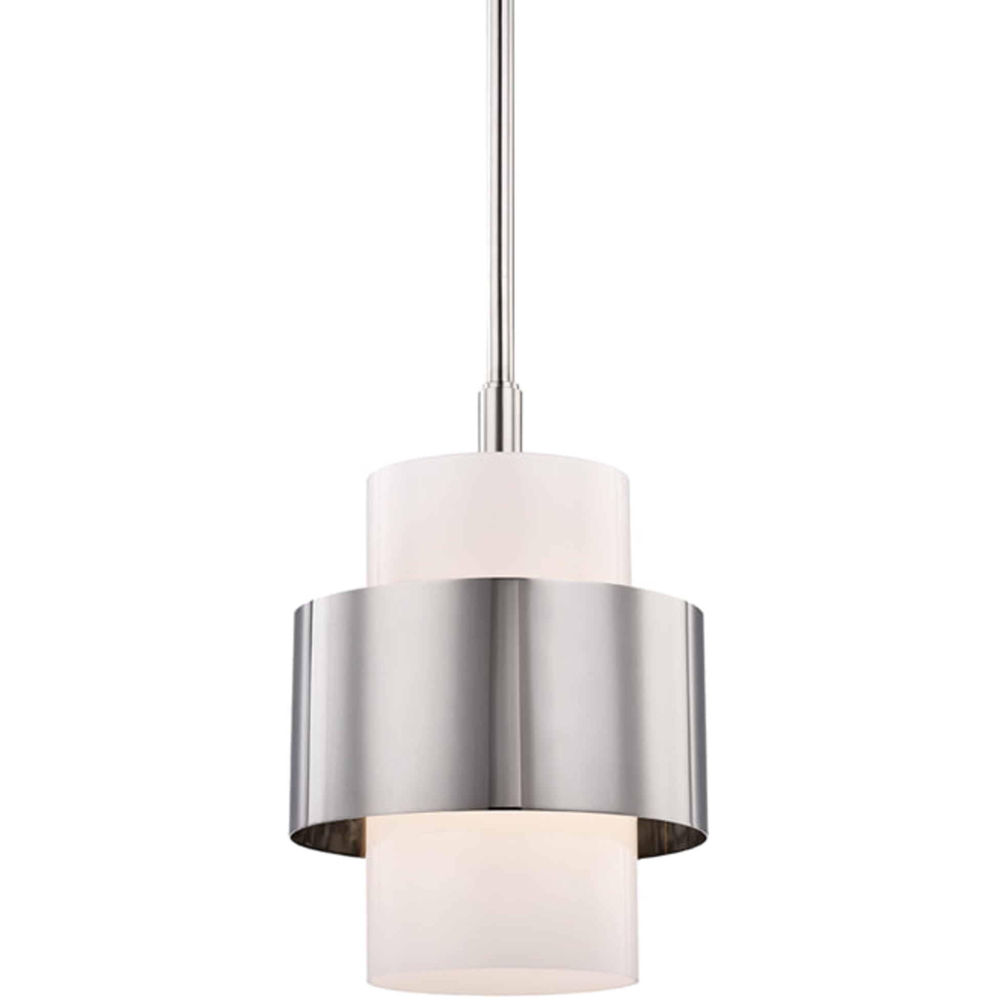 Corinth Pendant by Hudson Valley. Made from steel in a modern style.