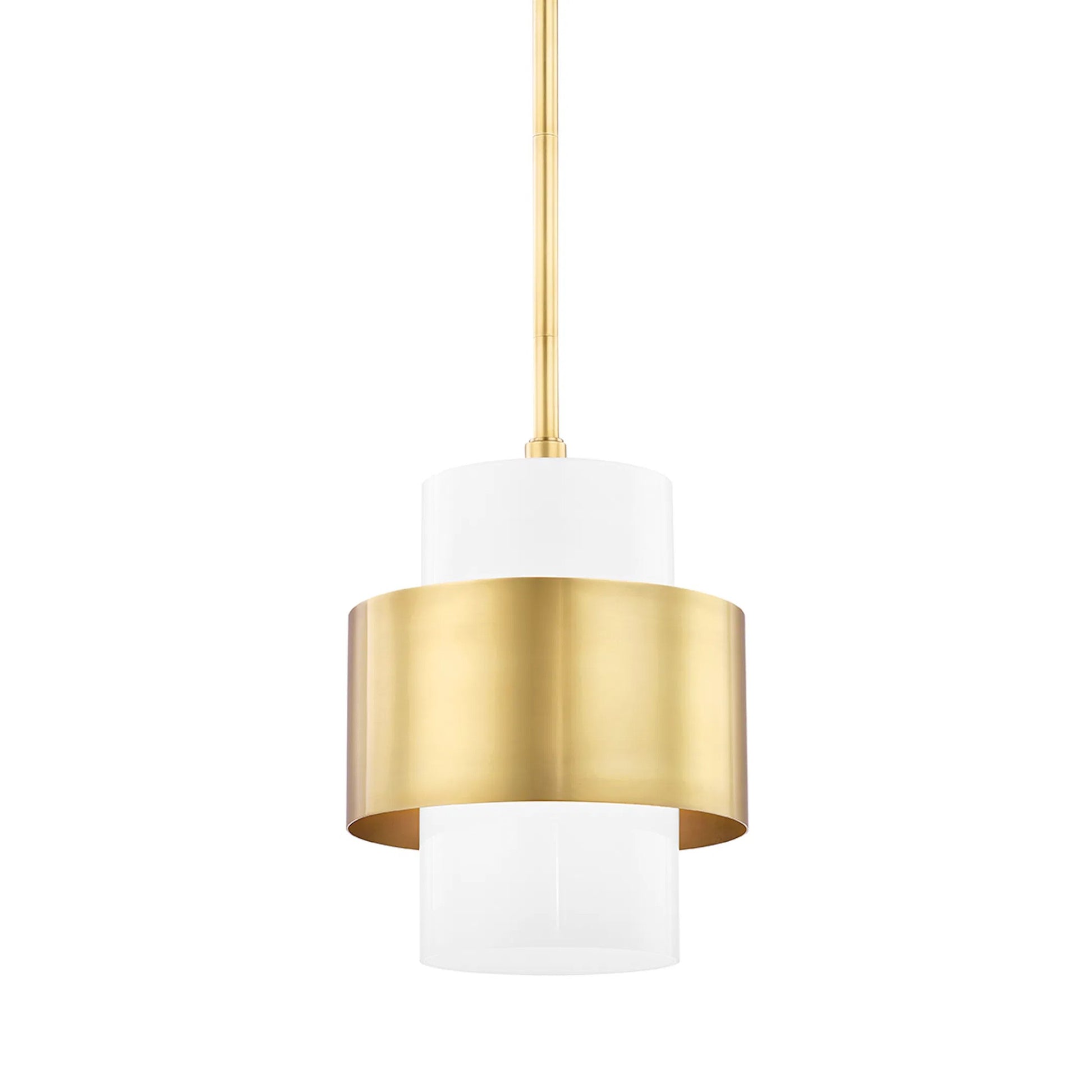 Corinth Pendant by Hudson Valley. Made from steel in a modern style.