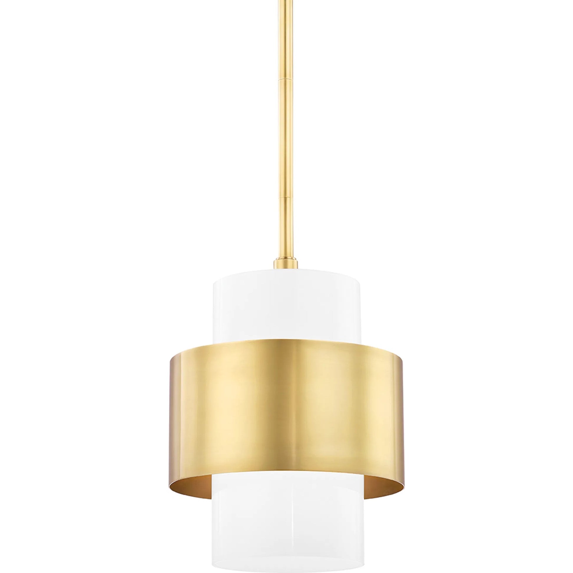 Corinth Pendant by Hudson Valley. Made from steel in a modern style.