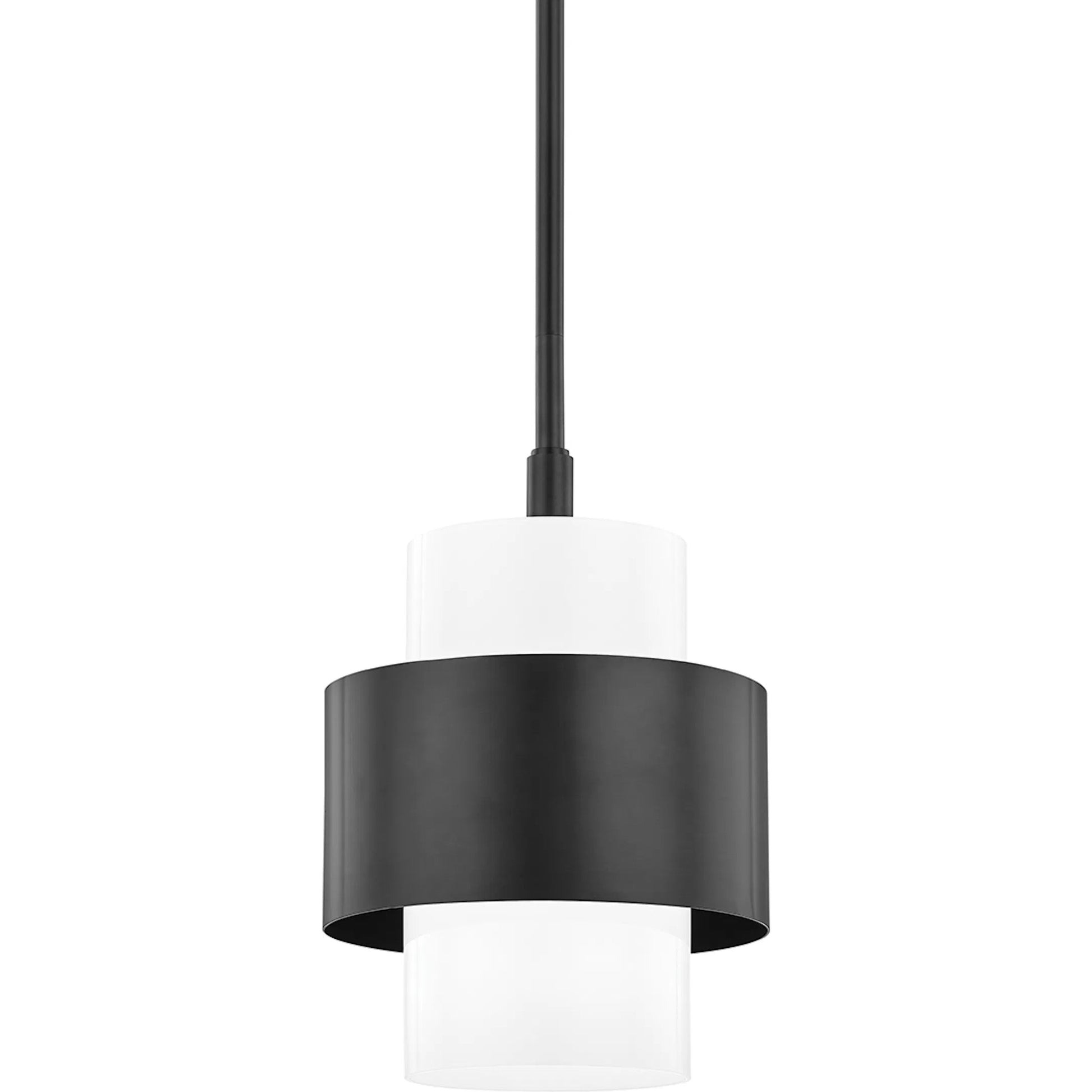 Corinth Pendant by Hudson Valley. Made from steel in a modern style.